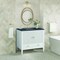 James Martin Vanities 36'' Vanity, Bright White w/ 3 CM Charcoal Soapstone Quartz Top 485-V36-BW-3CSP - alternate 6